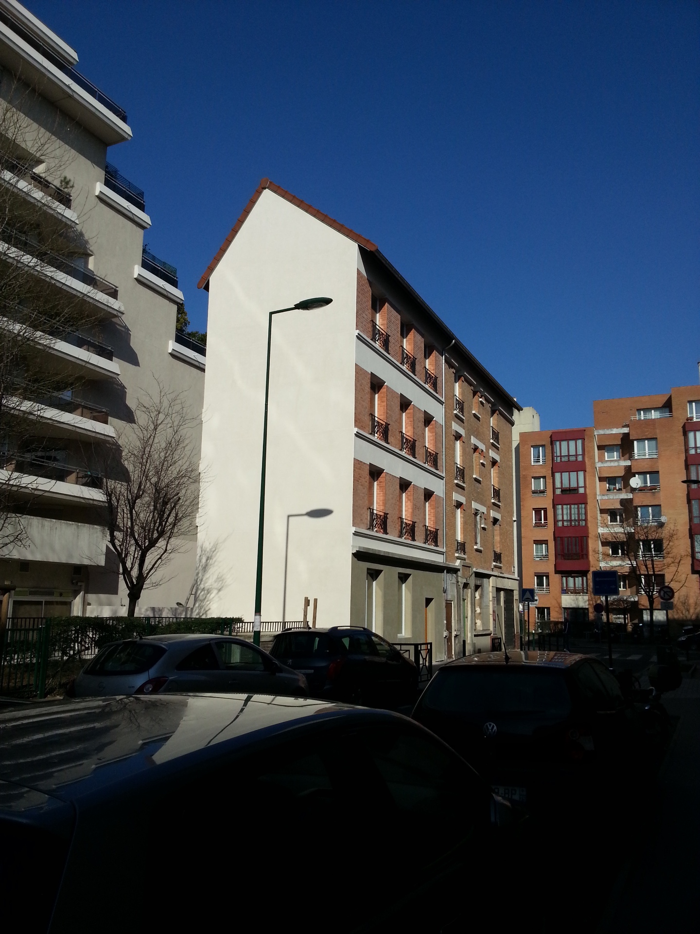 Surélévation & extension sur rue